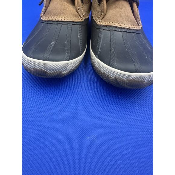 Sperry Breakwater Duck Boots Tan Brown Size 7.5 M Waterproof Memory Foam Comfort - Picture 5 of 14